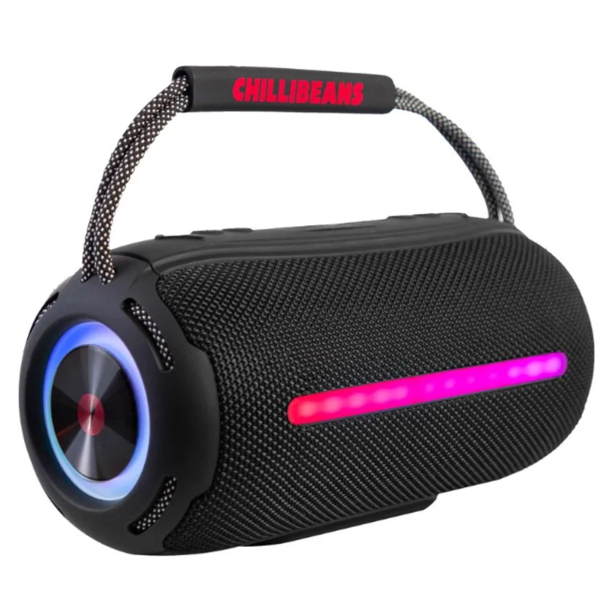 Caixa de Som Bluetooth Chilli Beans Função TWS e LED Show