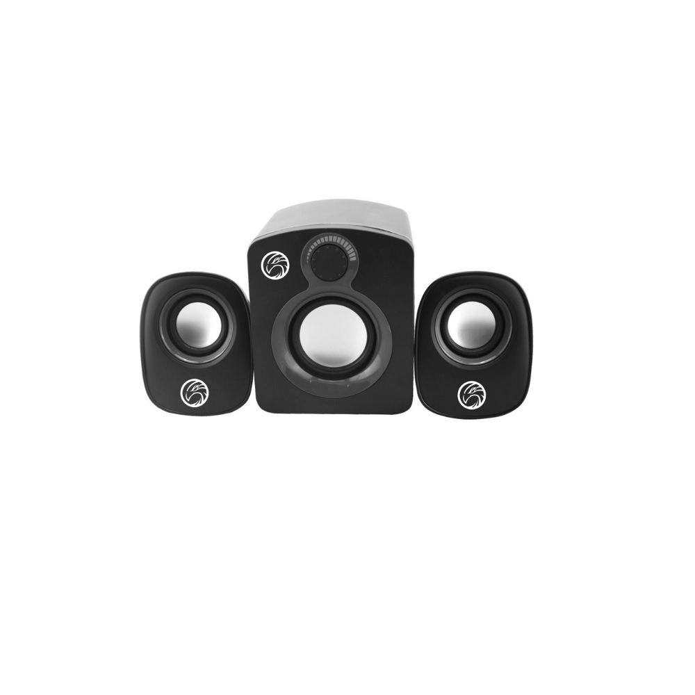 Caixa de Som com Subwoofer Pc 2.1 Usb Pc Celular e Tablet