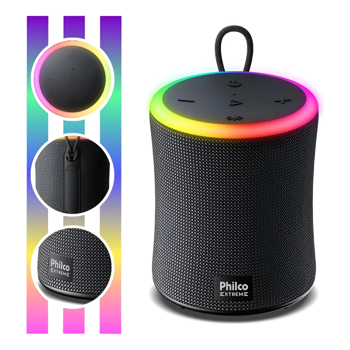 CAIXA DE SOM SPEAKER BLUETOOTH 35W IPX6 PBS35