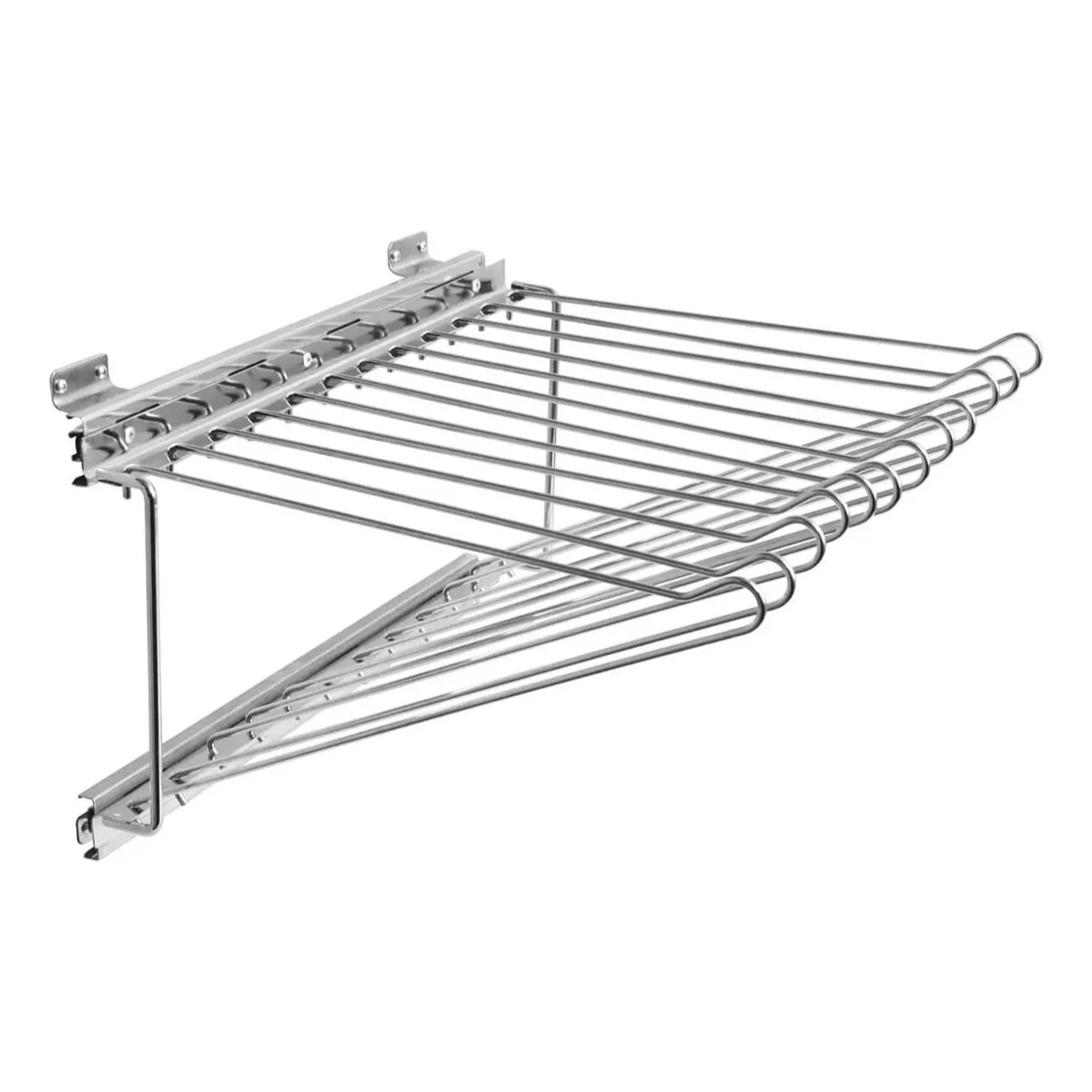 CALCEIRO DESLIZANTE PARA CLOSET GUARDA ROUPAS 12 VARETAS ARAMADO CROMADO CALCEIRO DESLIZANTE PARA CLOSET GUARDA ROUPAS 12 VARETAS ARAMADO CROMADO