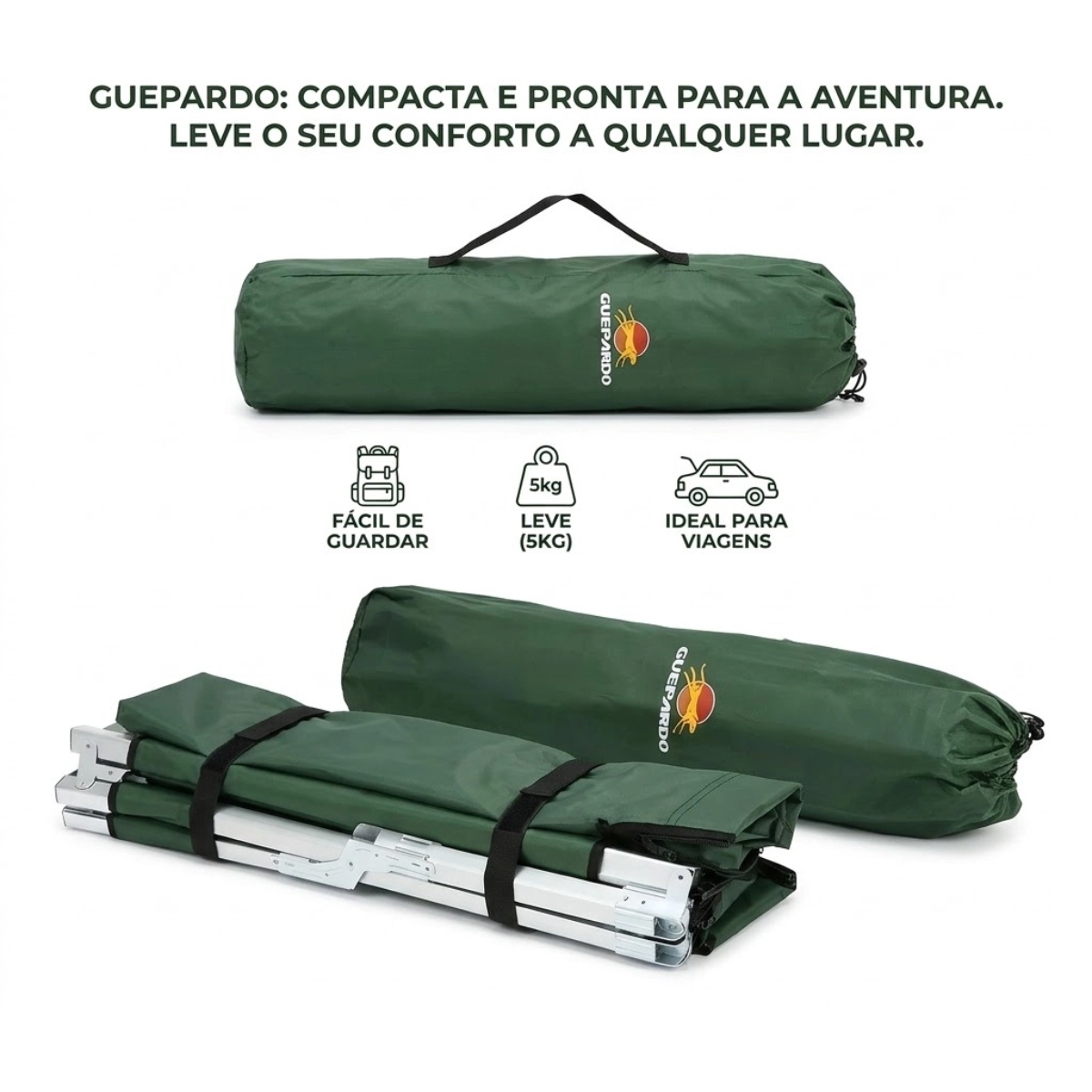 Cama Dobravel Campana Jungle Verde Nautika Cama Dobravel Campana Jungle Verde Nautika