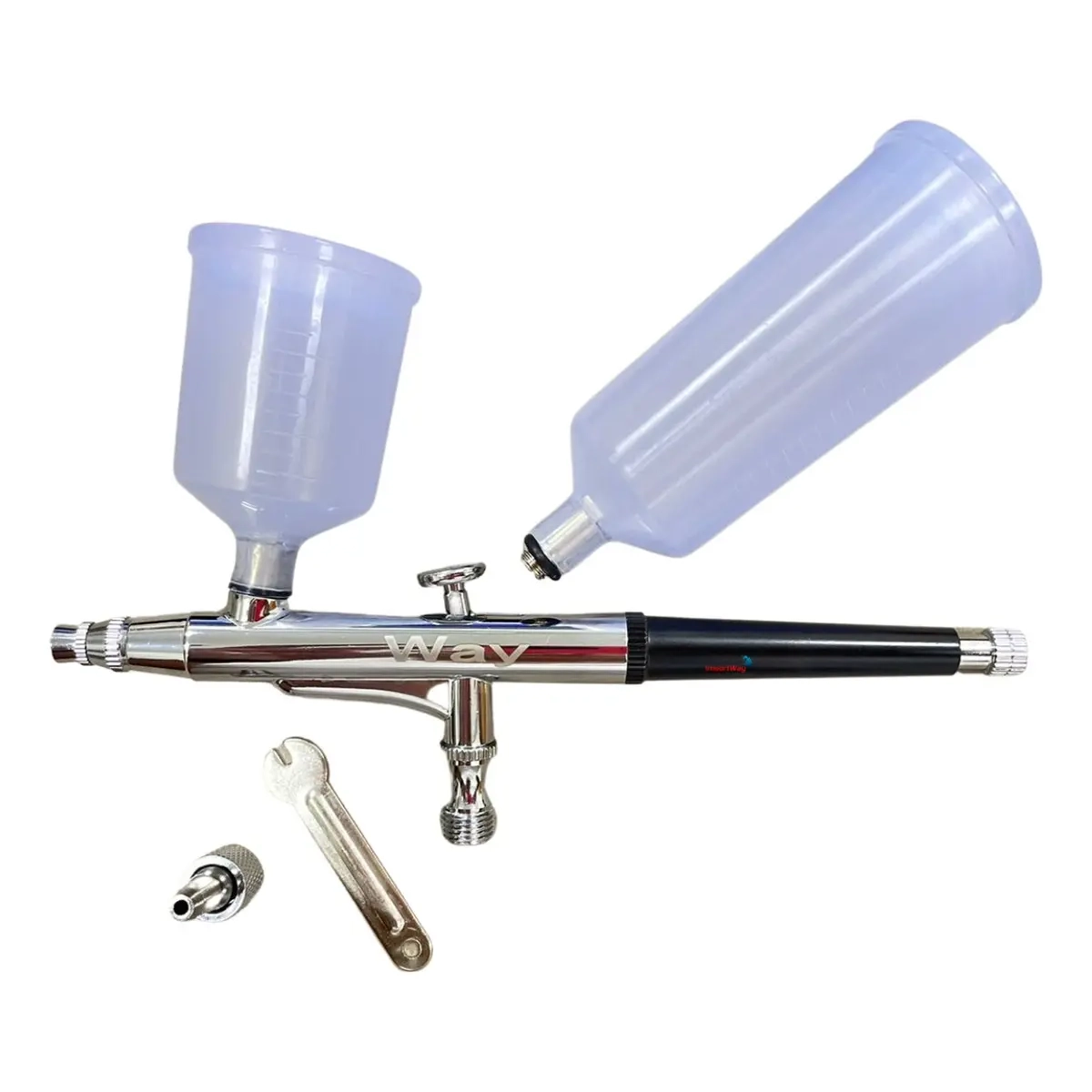 CANETA AERÓGRAFO DUPLA AÇÃO 2 CANECAS IMPORTWAY IWCA-2C CANETA AERÓGRAFO DUPLA AÇÃO 2 CANECAS IMPORTWAY IWCA-2C