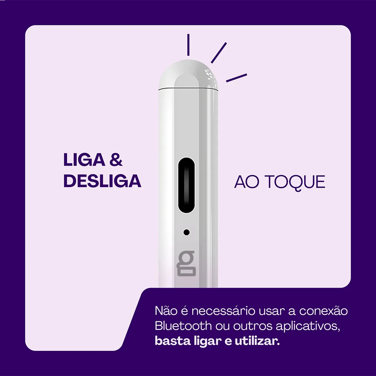 CANETA PENCIL DIGITAL PARA IPAD CAPACITIVA STYLUS 1,5MM GEONAV