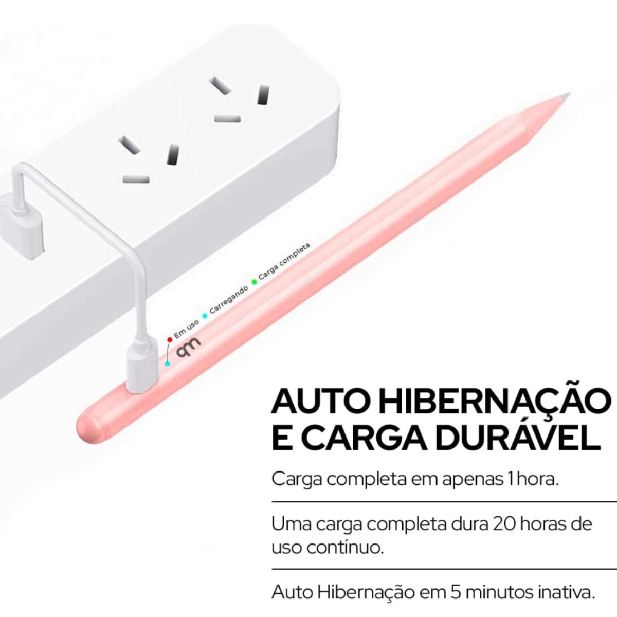 CANETA PENCIL WB PARA IPAD COM PALM REJECTION E PONTA DE 1.0MM CANETA PENCIL WB PARA IPAD COM PALM REJECTION E PONTA DE 1.0MM