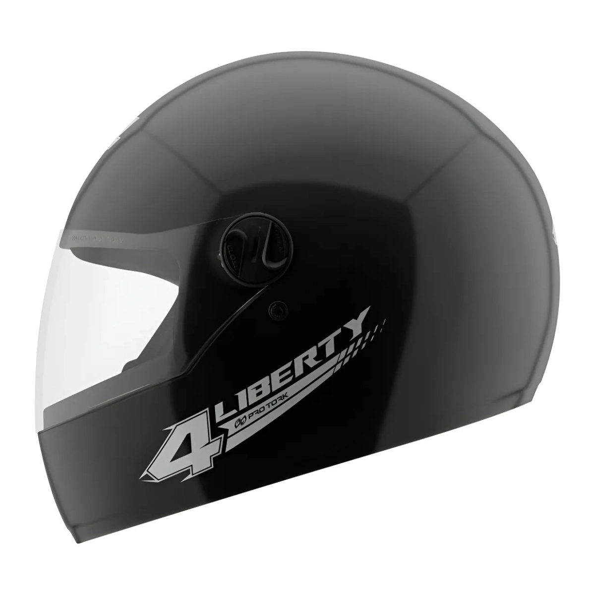 CAPACETE DE MOTO LIBERTY 4 GIRLS PROTORK 58 FECHADO PRETO FOSCO