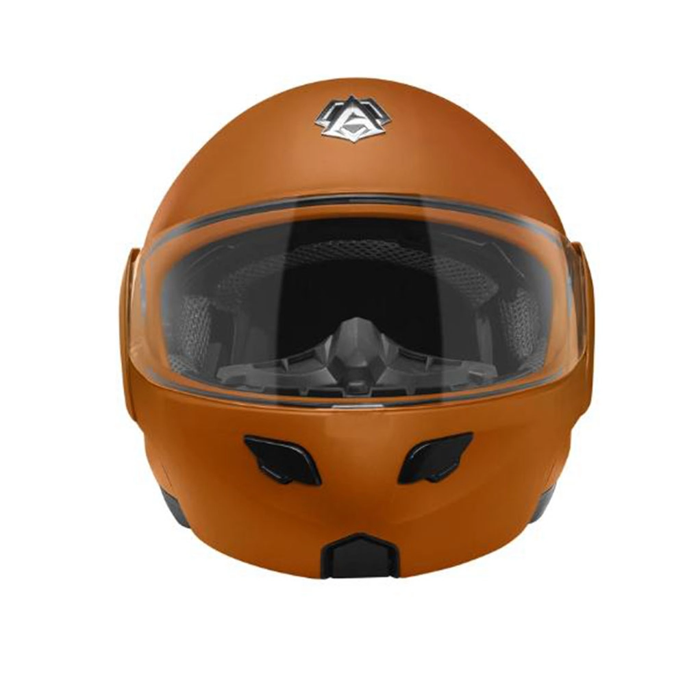 CAPACETE ESCAMOTEÁVEL PRO ATTACK ELITE MARROM TAM 58 PRO TORK
