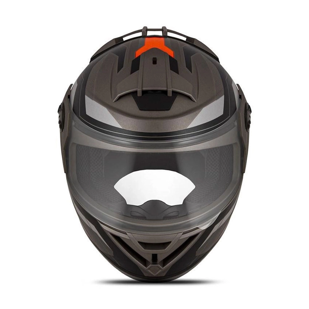 CAPACETE EVOLUTION G8 EVO CINZA/LARANJA TAM 58 PRO TORK