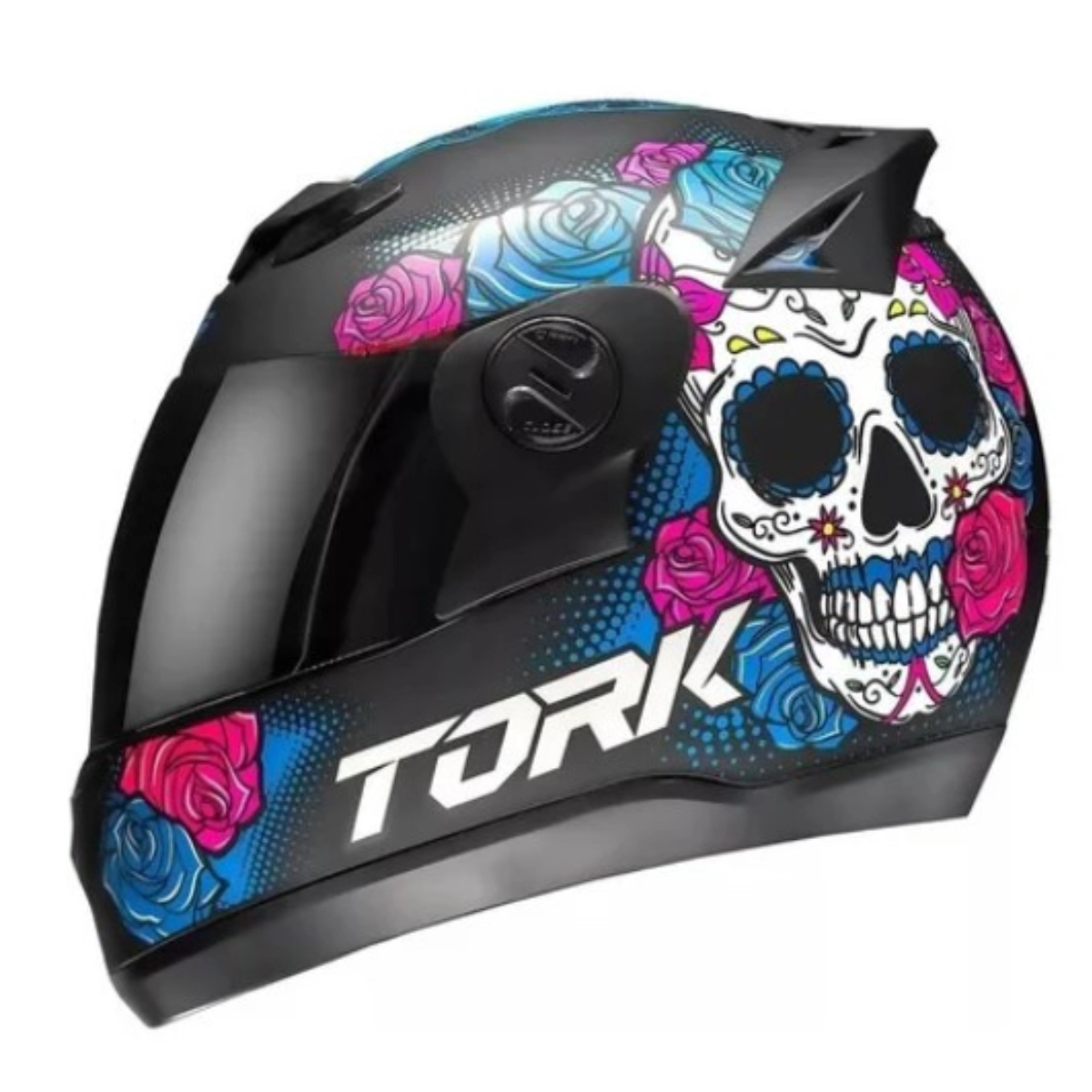 Capacete G7 Mexican Skull Pro Tork N 60 Arte Estilo e Segurança Capacete G7 Mexican Skull Pro Tork N 60 Arte Estilo e Segurança
