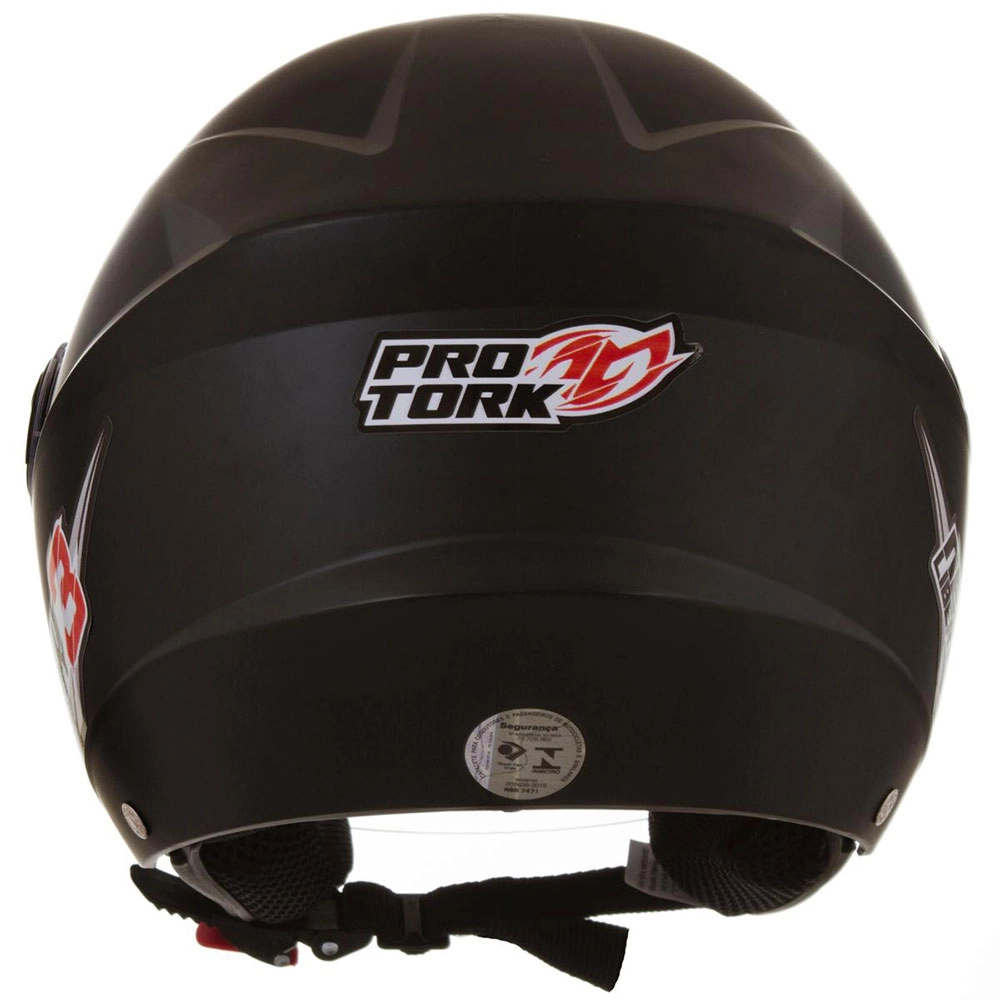CAPACETE PRETO FOSCO NEW LIBERTY THREE TAM 58 PRO TORK CAPACETE PRETO FOSCO NEW LIBERTY THREE TAM 58 PRO TORK