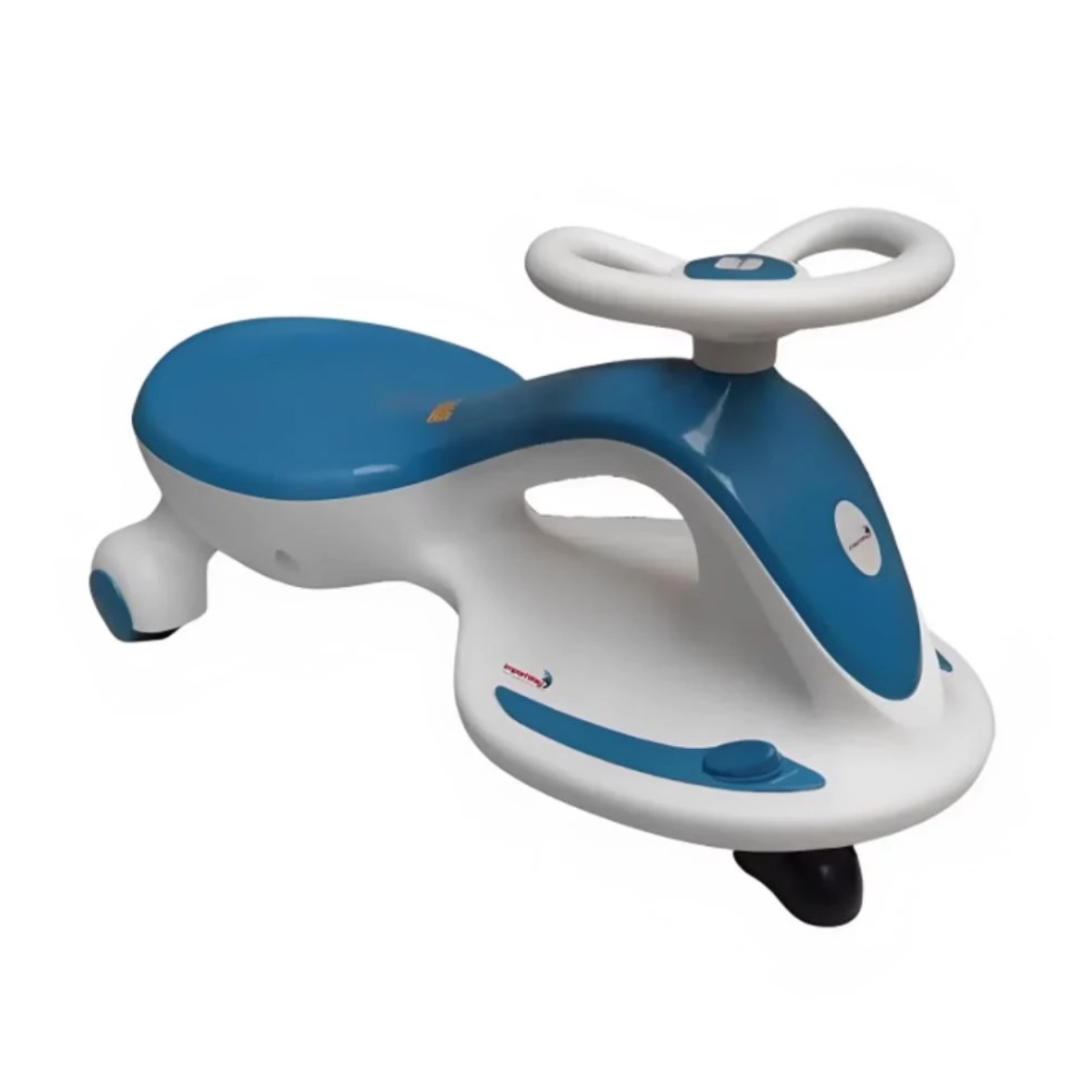 CARRINHO DE ROLIMÃ ELÉTRICO INFANTIL BRANCO - IMPORTWAY