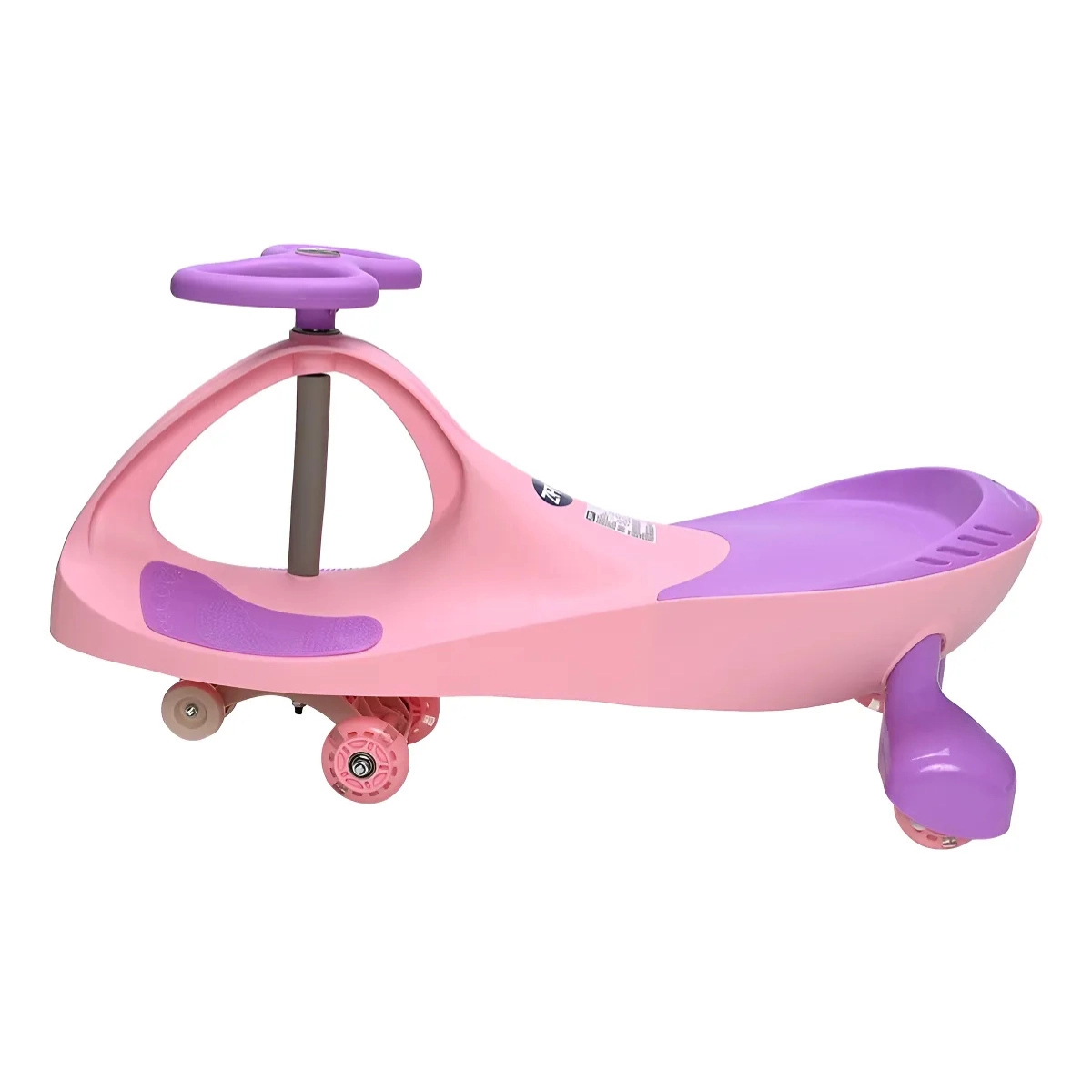 CARRINHO DE ROLIMA INFANTIL TW20F1 COM LED ROSA ZIPPY TOYS