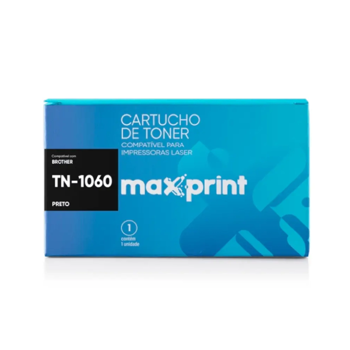 CARTUCHO DE TONER MAXPRINT COMPATÍVEL BROTHER TN-1060 - PRETO CARTUCHO DE TONER MAXPRINT COMPATÍVEL BROTHER TN-1060 - PRETO