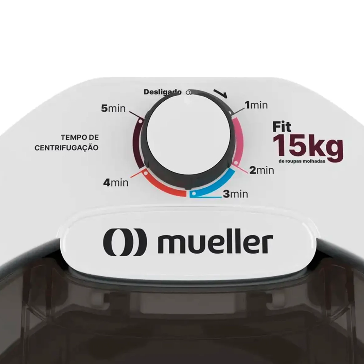 CENTRÍFUGA DE ROUPAS MUELLER FIT BRANCA 15KG 220V ROUPA MOLHADA CENTRÍFUGA DE ROUPAS MUELLER FIT BRANCA 15KG 220V ROUPA MOLHADA