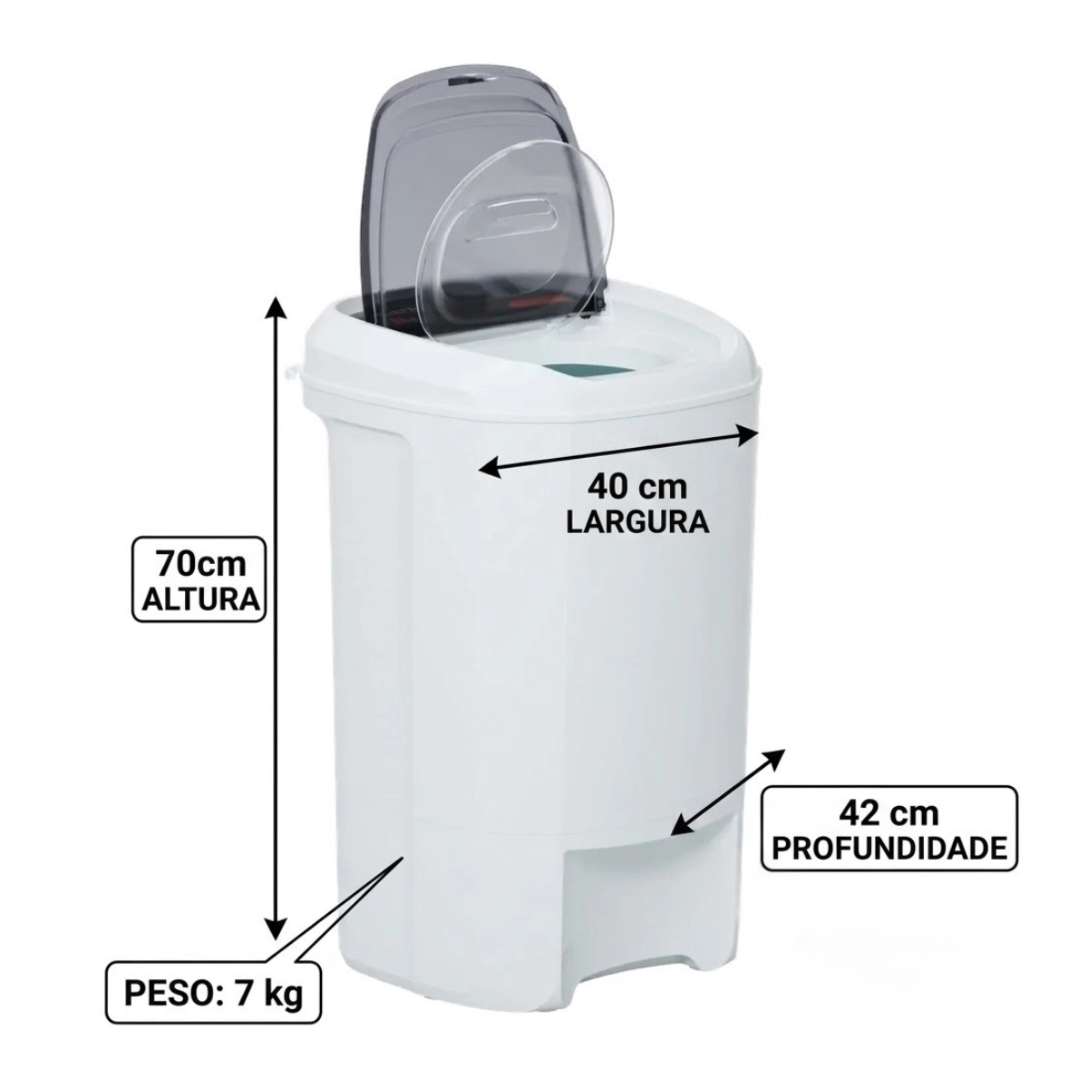 CENTRIFUGA DE ROUPAS WANKE PREMIUM 15KG SILENCIOSA 127V CENTRIFUGA DE ROUPAS WANKE PREMIUM 15KG SILENCIOSA 127V