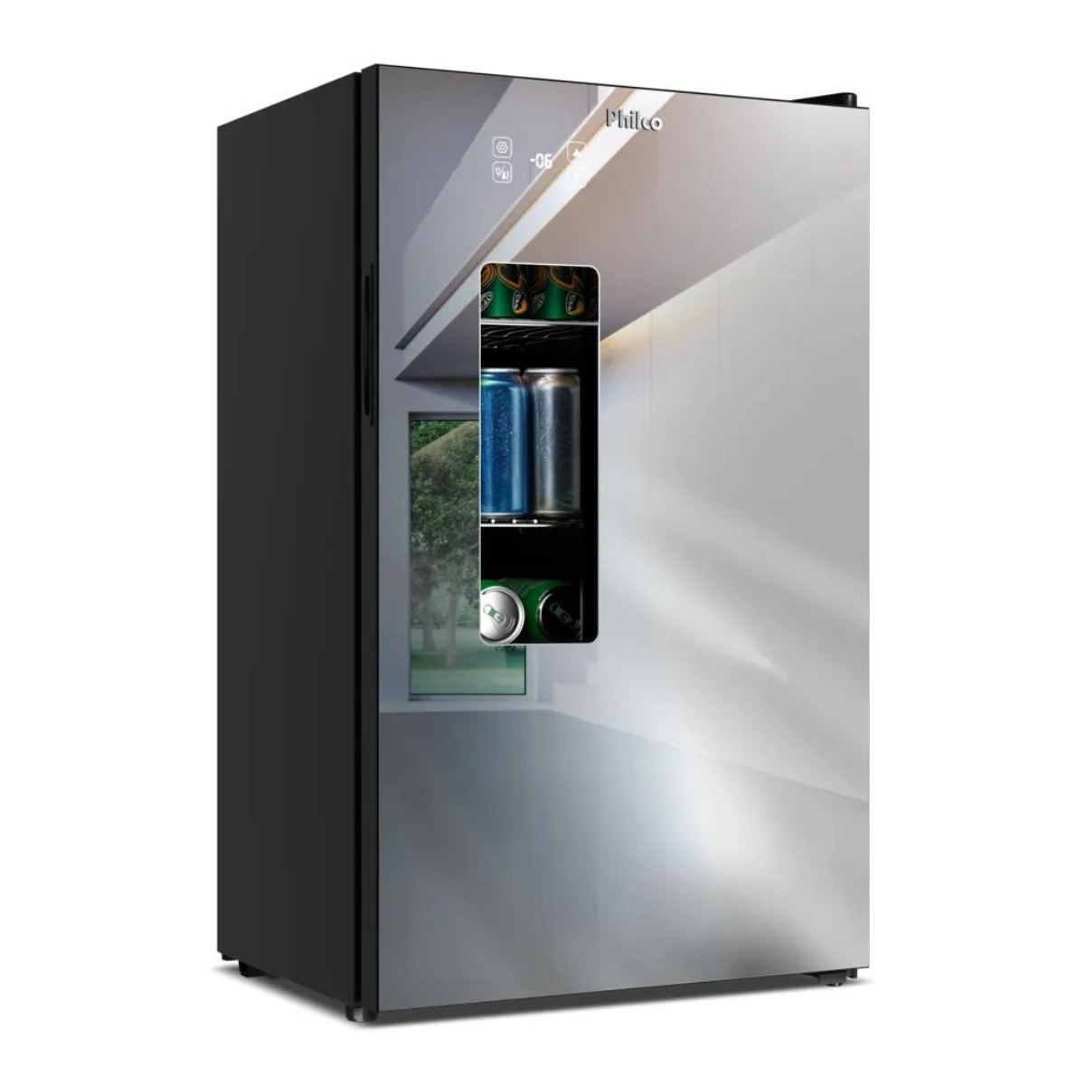 CERVEJEIRA PHILCO 100L PORTA DE VIDRO PCV10A 220V