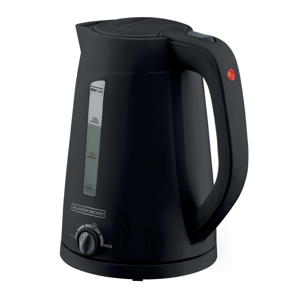 CHALEIRA ELÉTRICA BLACK+DECKER COM SELETOR DE TEMPERATURA 1,7L INOX 220V 1850W