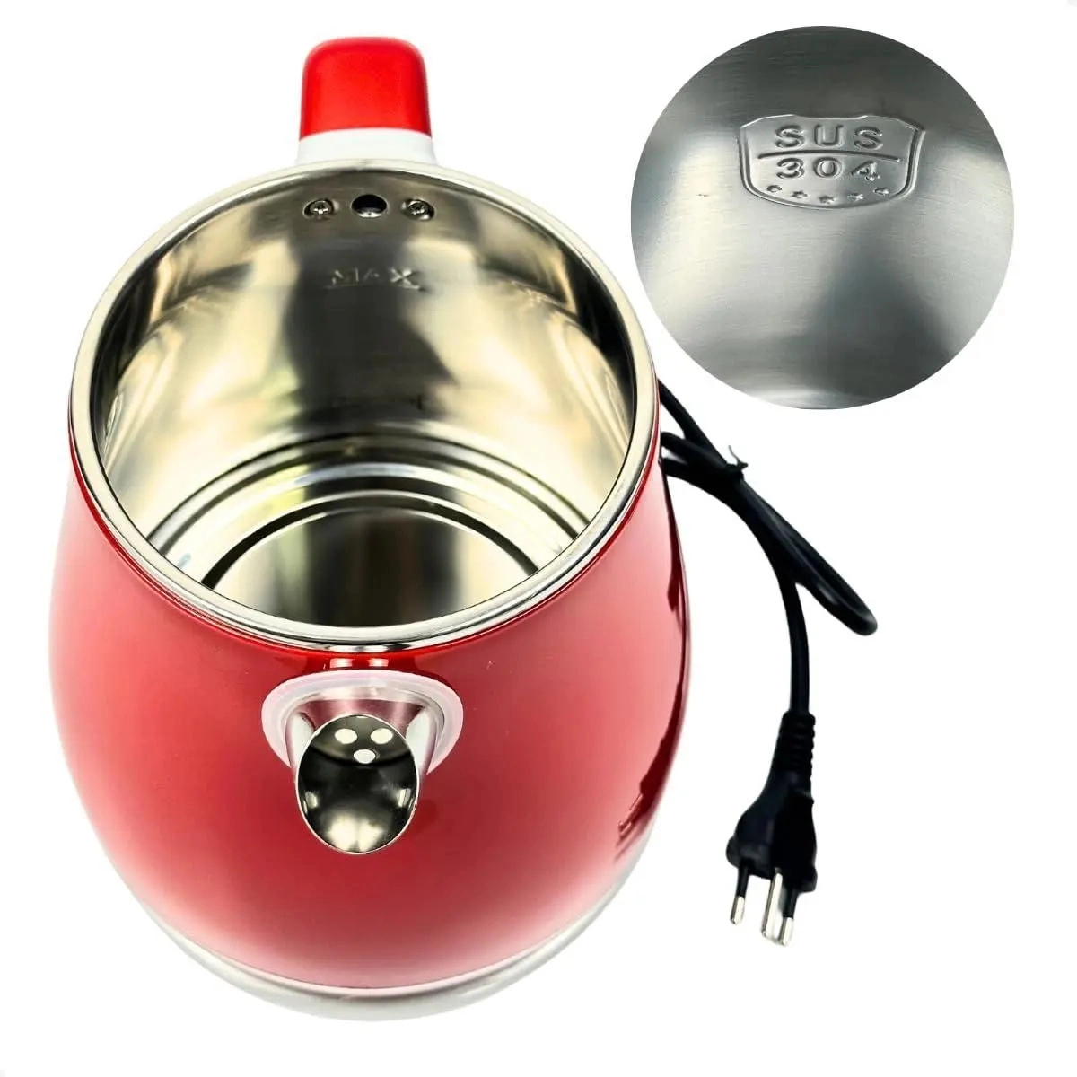 CHALEIRA ELETRICA BEST YD-1830C VERMELHA 1,8 LITROS 1200W 127V