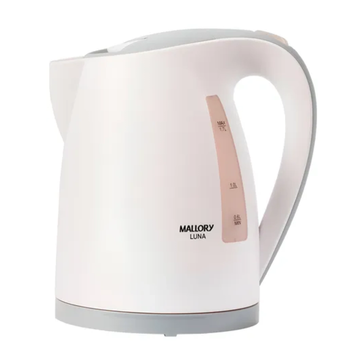 CHALEIRA JARRA ELÉTRICA LUNA 1,7L MALLORY BRANCA 1200W 127V