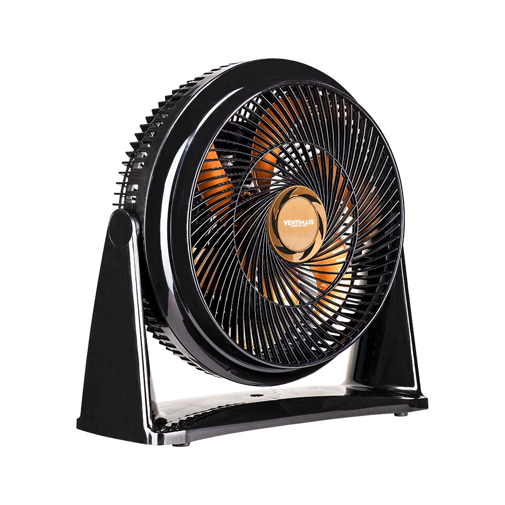 CIRCULADOR DE AR 35CM VENTIMAIS 6 PÁS PRETO/BRONZE 220V