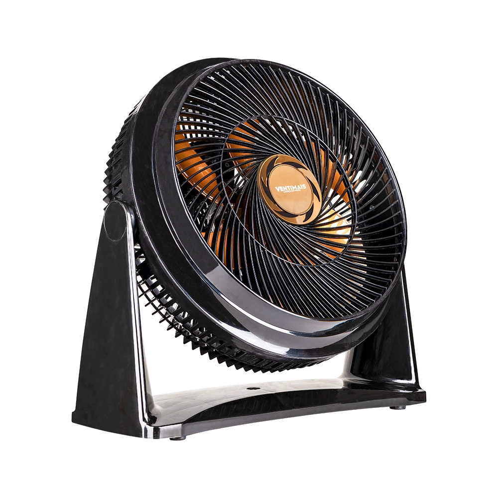 CIRCULADOR DE AR 35CM VENTIMAIS 6 PÁS PRETO/BRONZE 220V