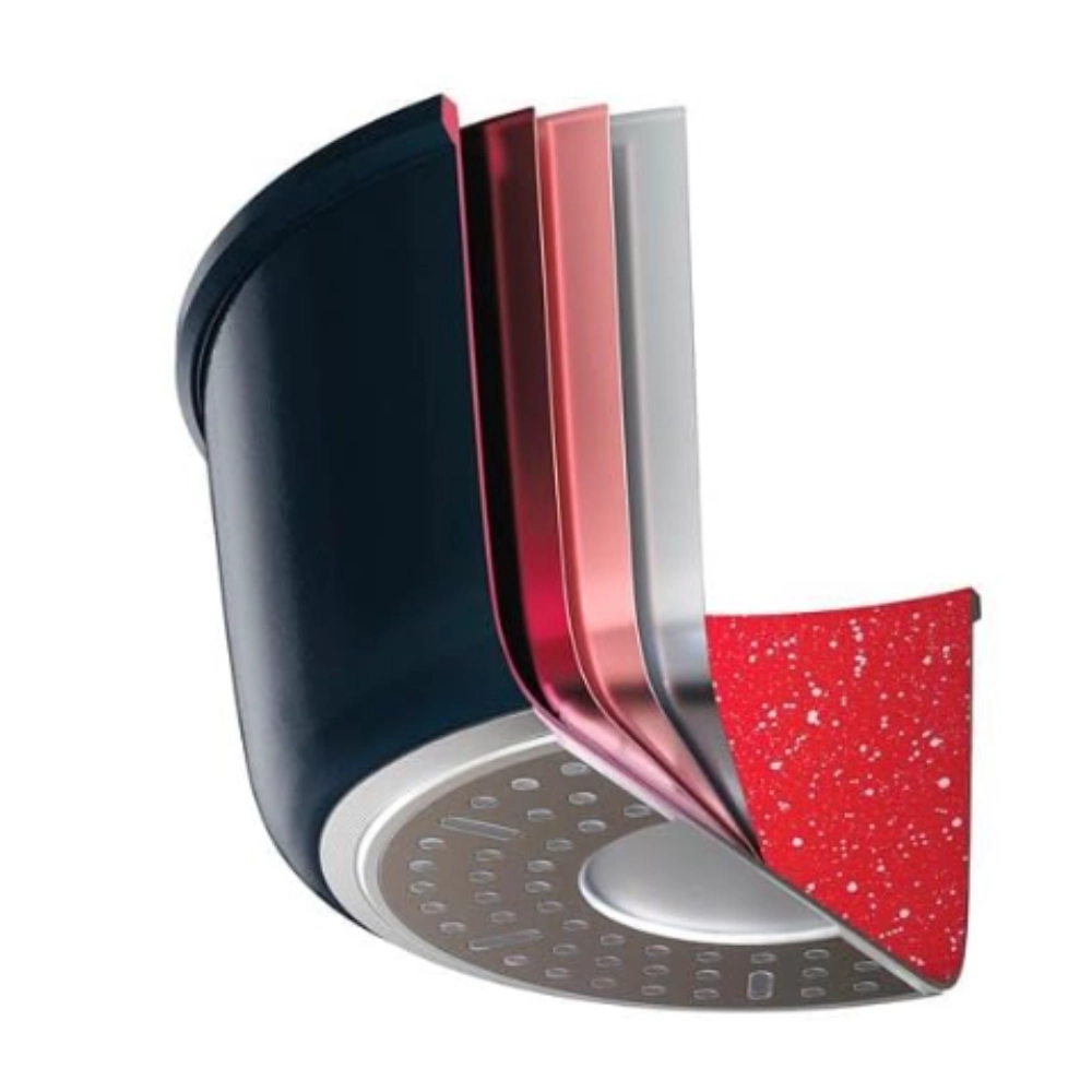 Cj. de Panelas Colorstone 4 Pc Titanio Cj. de Panelas Colorstone 4 Pc Titanio