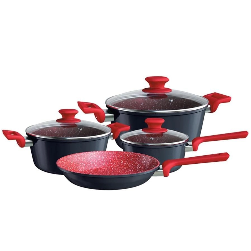 Cj. de Panelas Colorstone 4 Pc Titanio Cj. de Panelas Colorstone 4 Pc Titanio