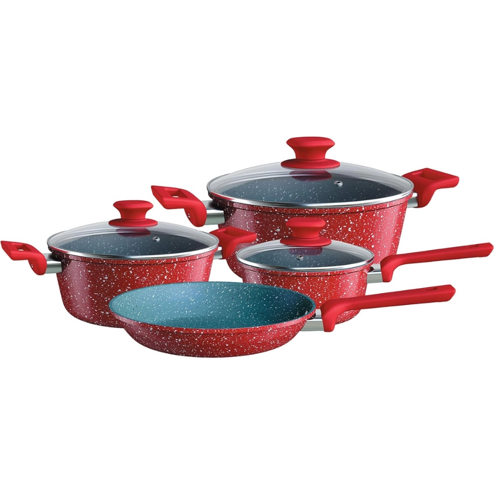 Cj. de Panelas Colorstone 4 Pc Volcano