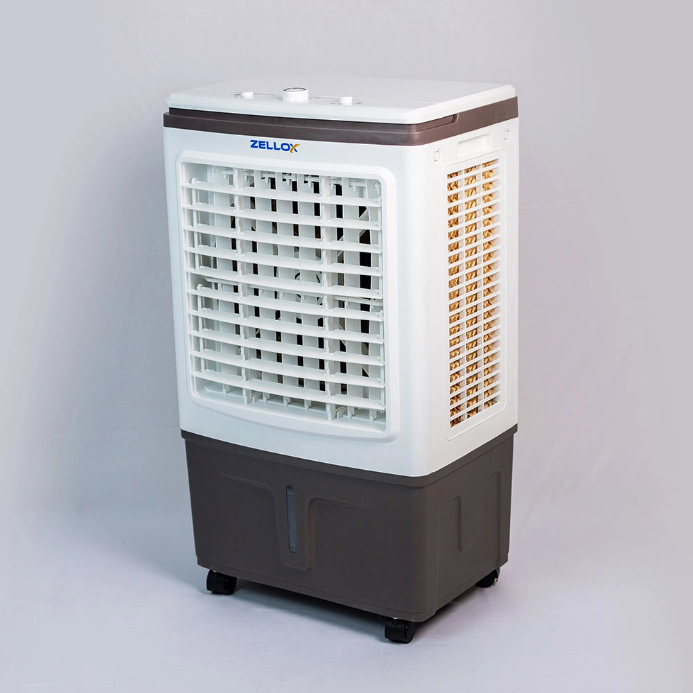 CLIMATIZADOR E UMIDIFICADOR DE AR PORTÁTIL 30 LITROS 4 FUNÇÕES BRANCO 127V - ZELLOX CLIMATIZADOR E UMIDIFICADOR DE AR PORTÁTIL 30 LITROS 4 FUNÇÕES BRANCO 127V - ZELLOX