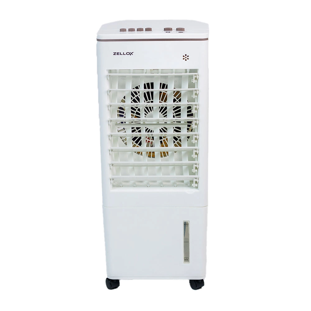 Climatizador e Umidificador de Ar Portátil 4 Funções Zellox 8 Litros Branco 127v Climatizador e Umidificador de Ar Portátil 4 Funções Zellox 8 Litros Branco 127v