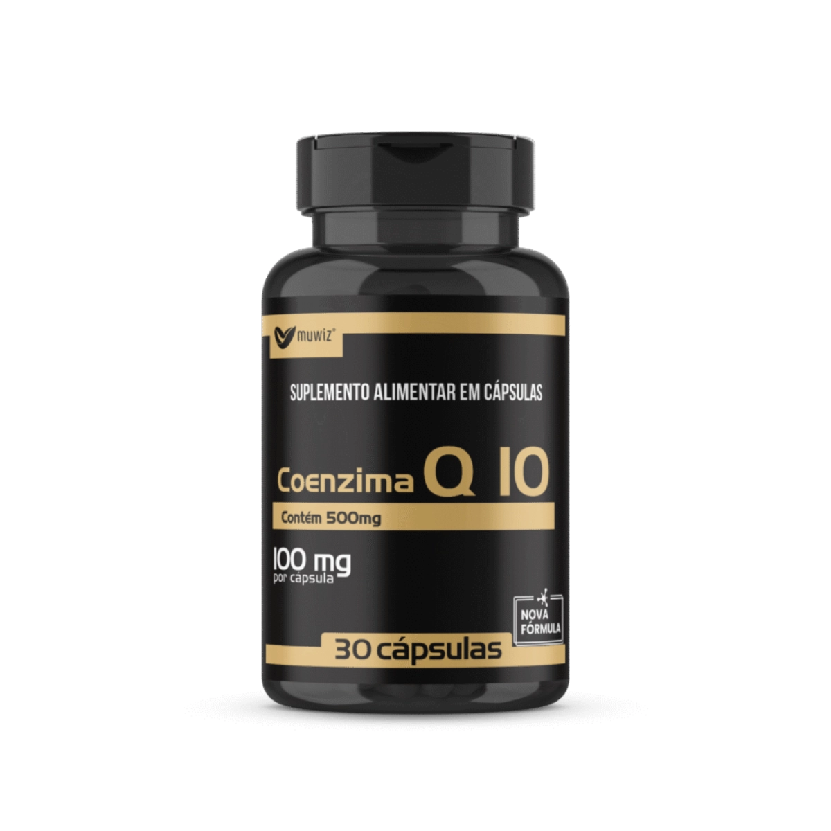 COENZIMA Q10 100MG COM 30 CAPSULAS MUWIZ SEM SABOR