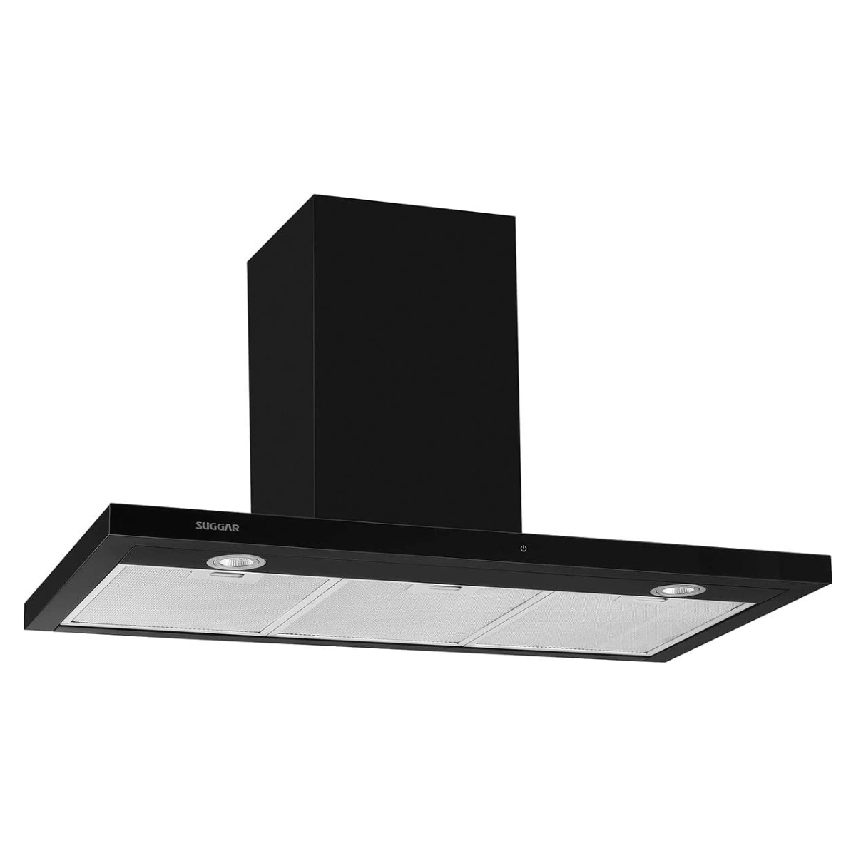 COIFA DE PAREDE GRANADA SLIM TOUCH 127V 90CM SUGGAR PRETO