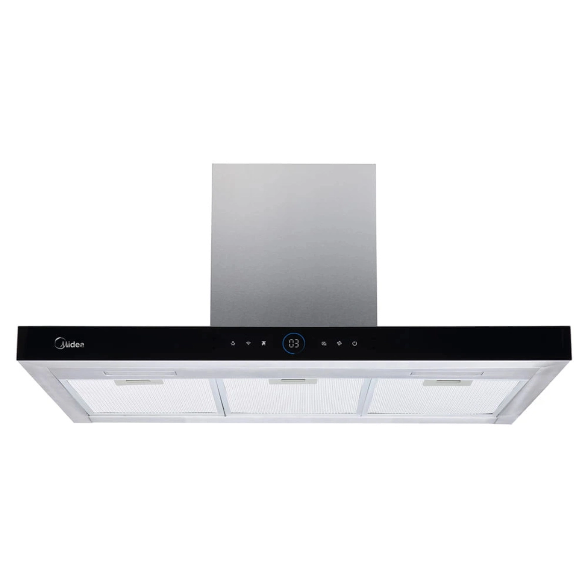 COIFA DE PAREDE INOX 90CM SMART PRO TOUCH MIDEA 127V COIFA DE PAREDE INOX 90CM SMART PRO TOUCH MIDEA 127V