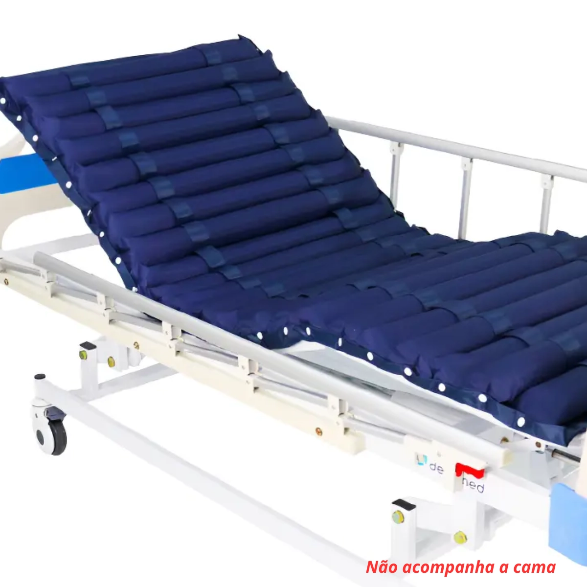 COLCHÃO PNEUMÁTICO ORTOPÉDICO ANTIESCARAS AIR TUBE DELLAMED 220V AZUL COLCHÃO PNEUMÁTICO ORTOPÉDICO ANTIESCARAS AIR TUBE DELLAMED 220V AZUL
