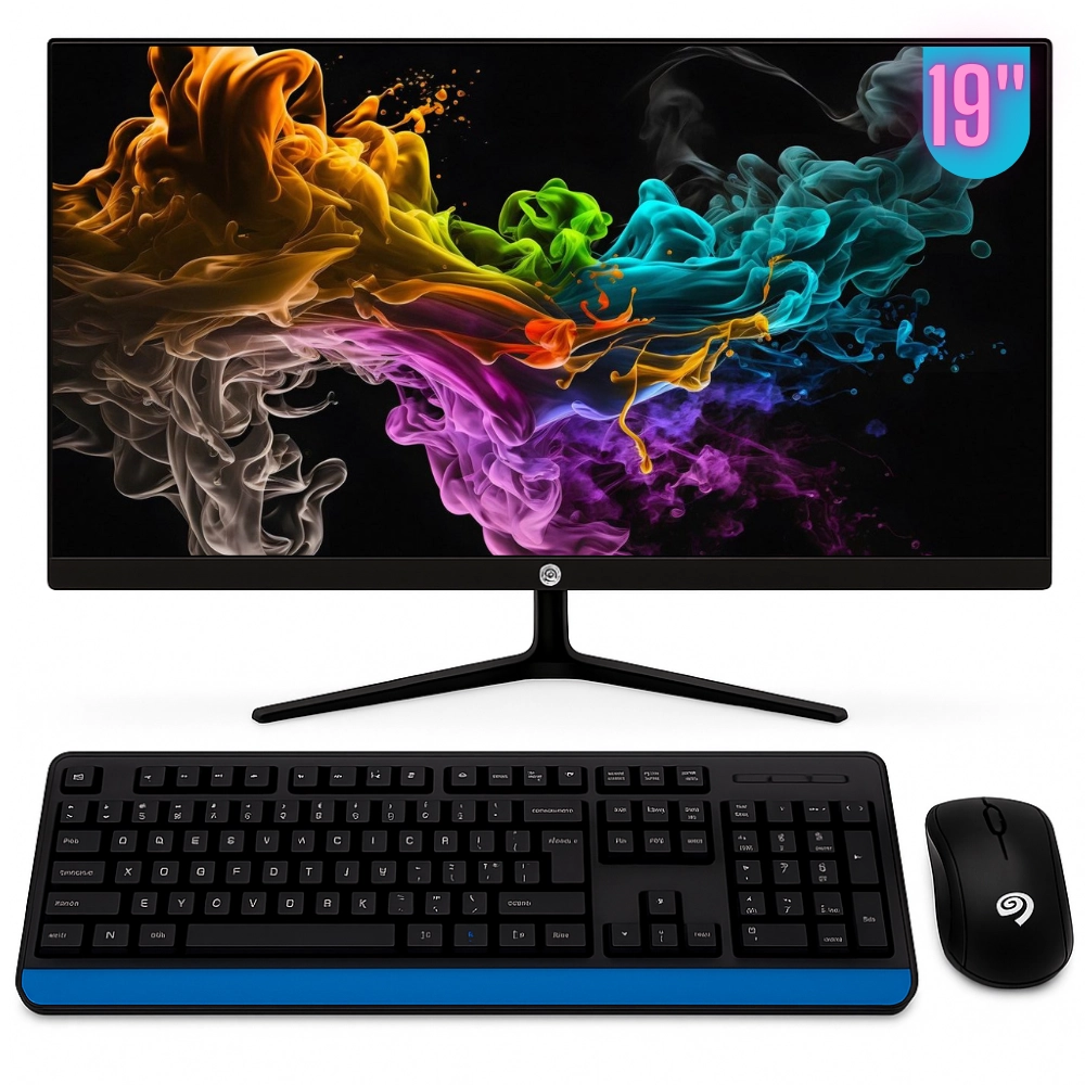Computador All In One Bpc 19" Intel Core I5-3470s 8gb Ssd 256 Gb Windows 10 Mouse e Teclado S/ Fio