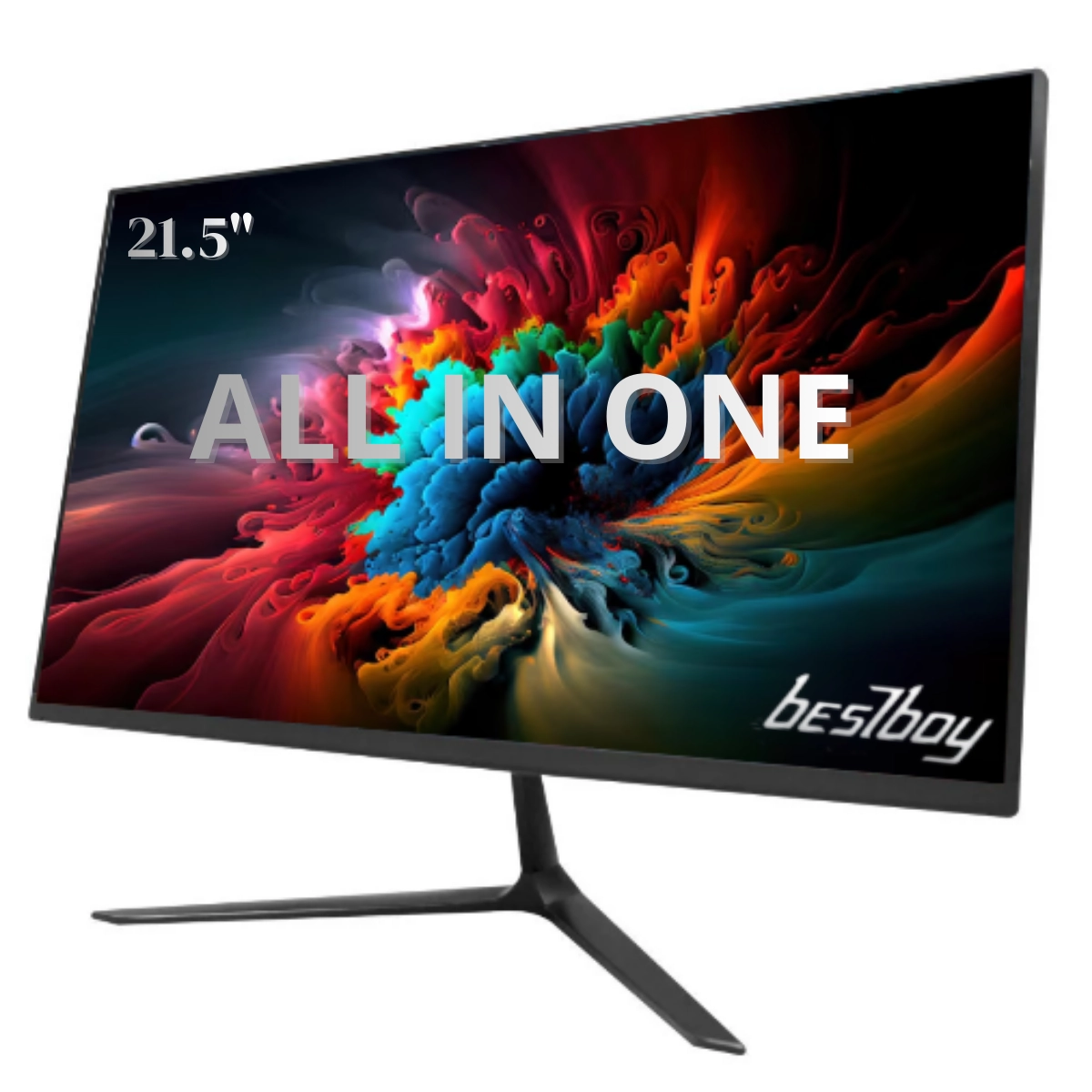 COMPUTADOR ALL IN ONE WORK MACHINE BESTBOY INTEL CORE I5 2º 8GB RAM SSD 240GB MOU TEC 21.5 PT