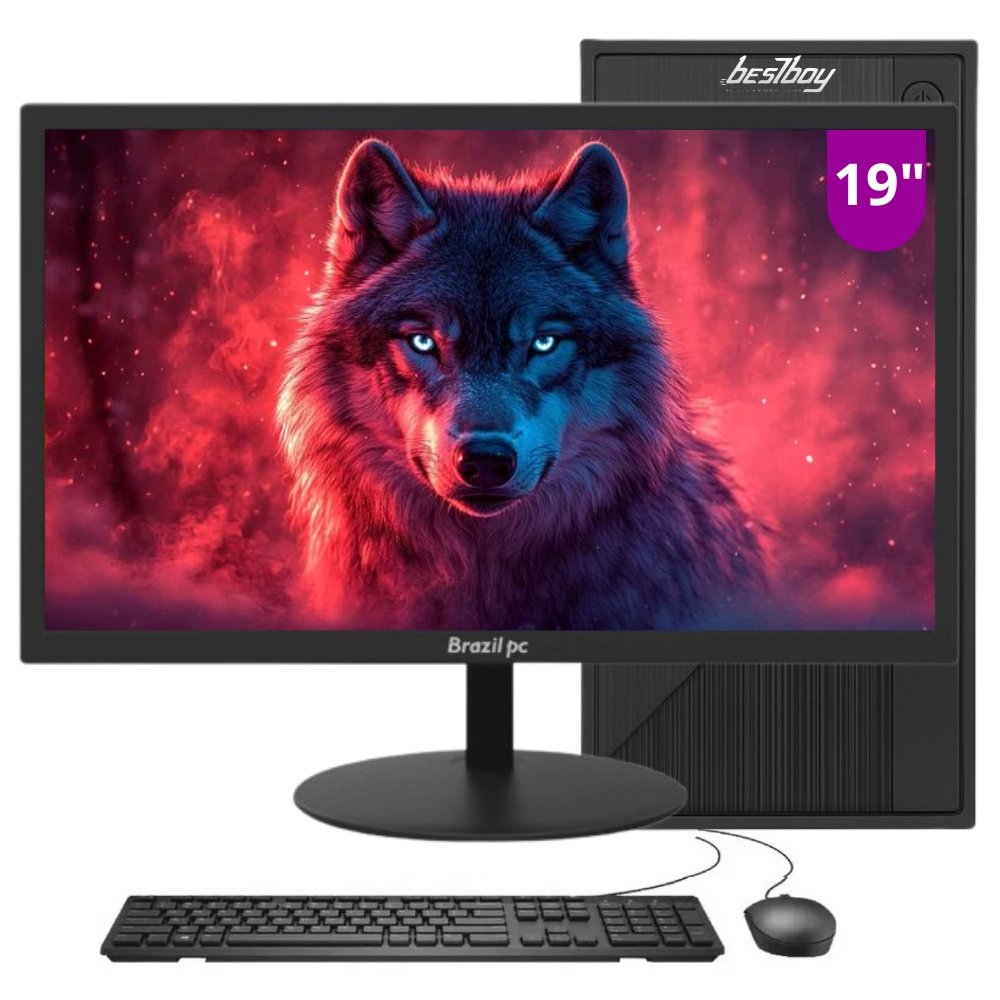 COMPUTADOR COMPLETO BESTBOY INTEL I7 16GB RAM SSD 512GB MONITOR 19" WINDOWS 10