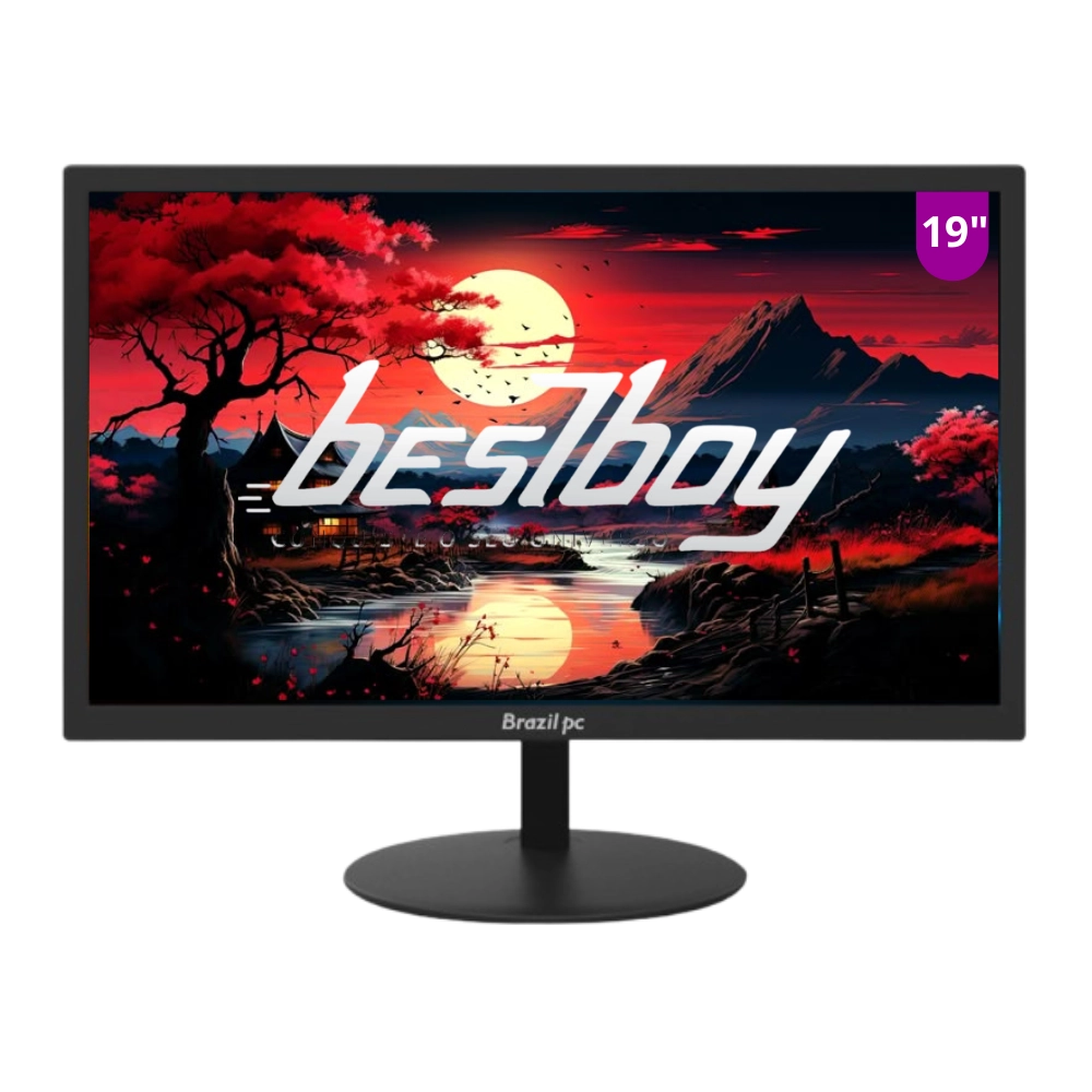 Computador Completo Bestpc Intel I5 8gb Ssd 128gb Monitor Led 19&quot; Windows 10 Trial - BESTBOY