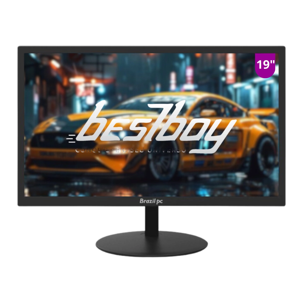 Computador Completo Bestpc Intel I5 8gb Ssd 240gb Monitor Led 19&quot; Windows 10