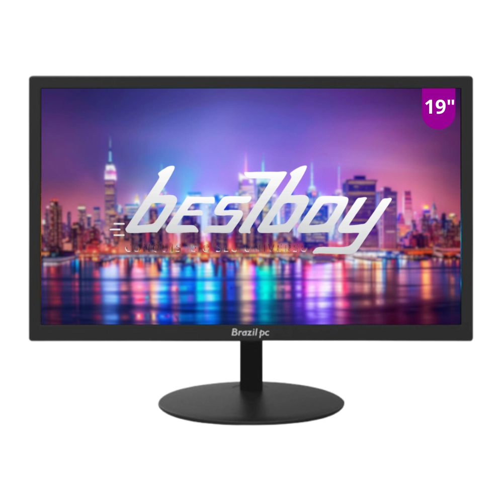 Computador Completo Intel Core I5 8gb de Ram Ssd 256gb Monitor Led 19&quot; Hdmi + Windows 10 Trial e Pacote Offce - BestBoy