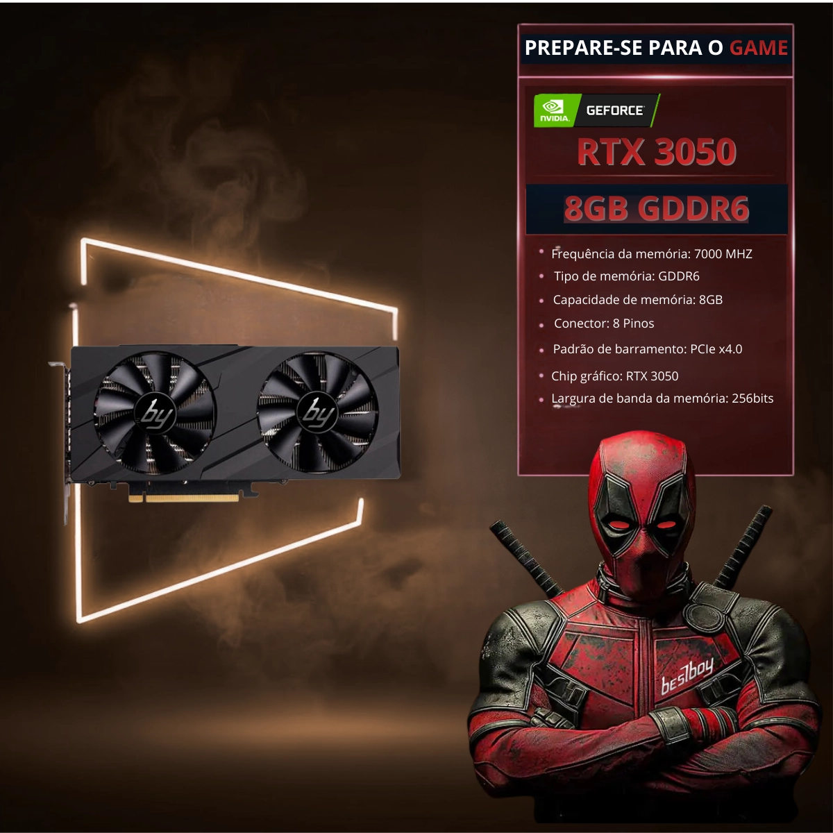 COMPUTADOR GAMER MAX ELITE BESTBOY INTEL CORE I5 13º 16GB RAM SSD 512GB RTX 3050 8GB 500W