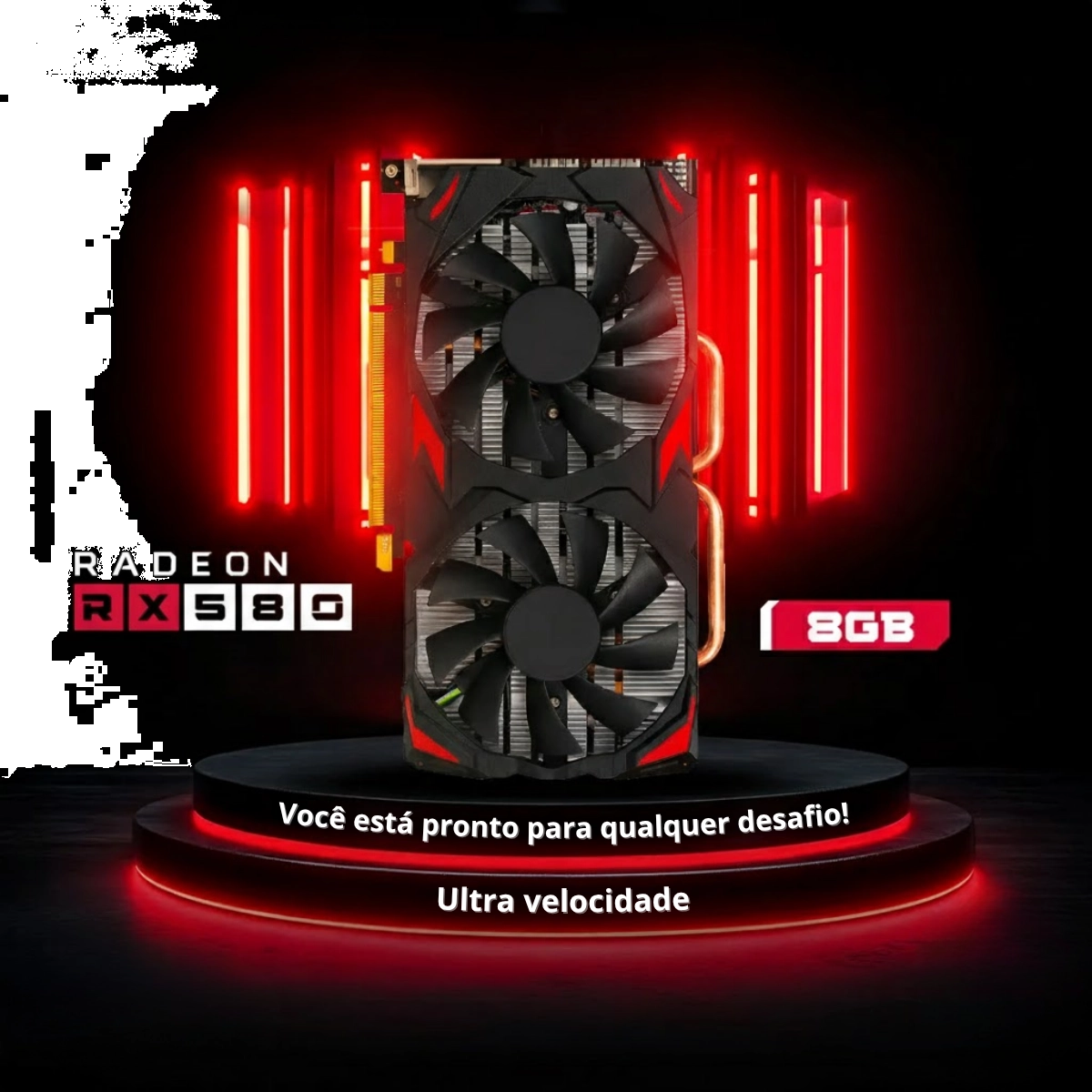 COMPUTADOR GAMER MAX ELITE BESTBOY RYZEN 5 8400F B650M 16GB SSD 512GB FONTE 500W RX580 BPC345B