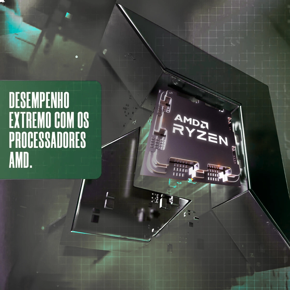 COMPUTADOR GAMER MAX ELITE BESTBOY RYZEN 7 3700X B650M 16GB SSD 1TB FONTE 500W 80 PLUS RX580