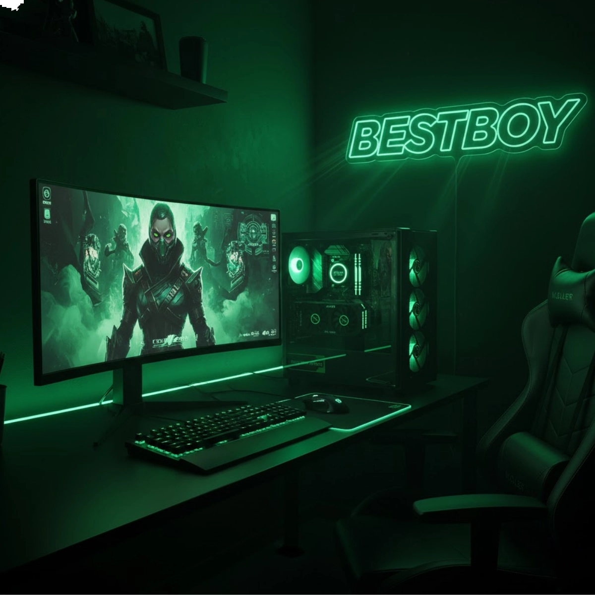 COMPUTADOR GAMER MAX ELITE BESTBOY RYZEN 7 3700X B650M 16GB SSD 1TB FONTE 500W 80 PLUS RX580