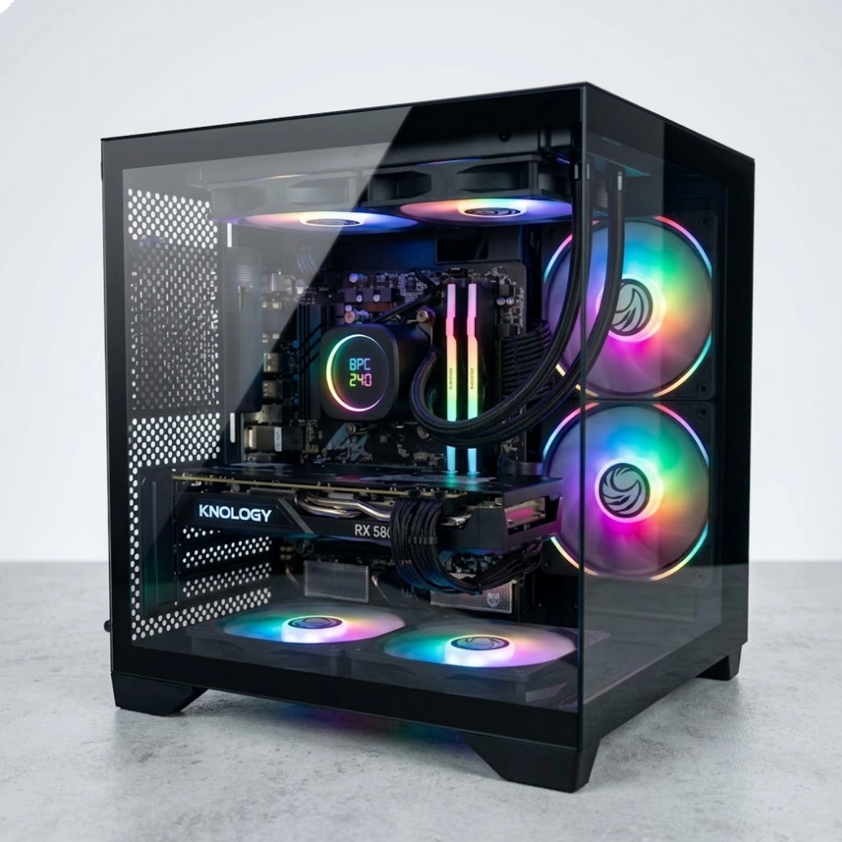 COMPUTADOR GAMER PREMIUM BESTBOY RYZEN 7 3700X 16GB RAM M.2 1TB 500W 80 PLUS RX 580 8GB COMPUTADOR GAMER PREMIUM BESTBOY RYZEN 7 3700X 16GB RAM M.2 1TB 500W 80 PLUS RX 580 8GB