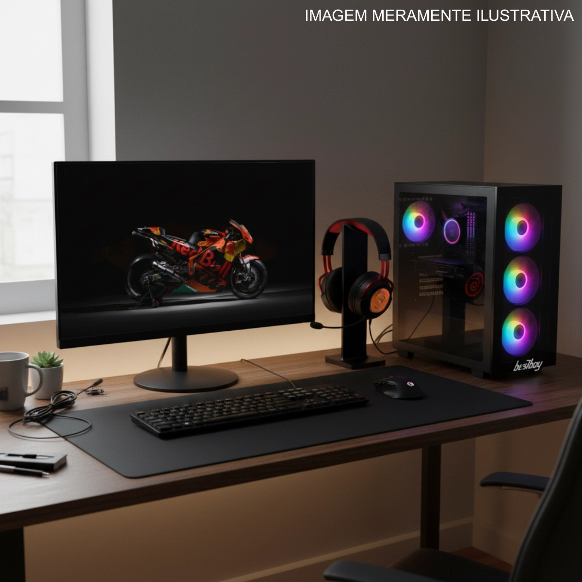 COMPUTADOR OFFICE COMPLETO BESTBOY INTEL CORE I7 3 16GB 480GB T M MNT 19 PT