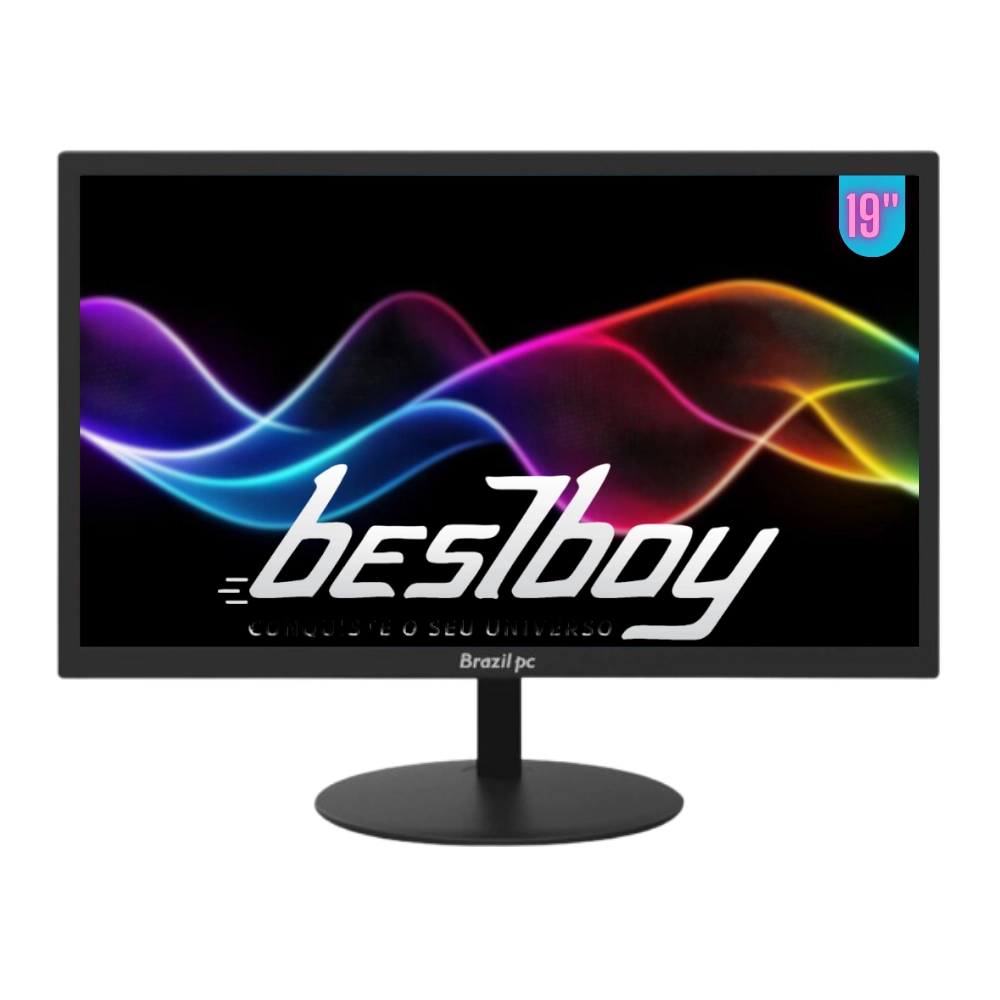 Computador Office Completo Intel Core I3 4gb 500gb Kit Monitor 19 Windows 10 Trial - BestBoy 