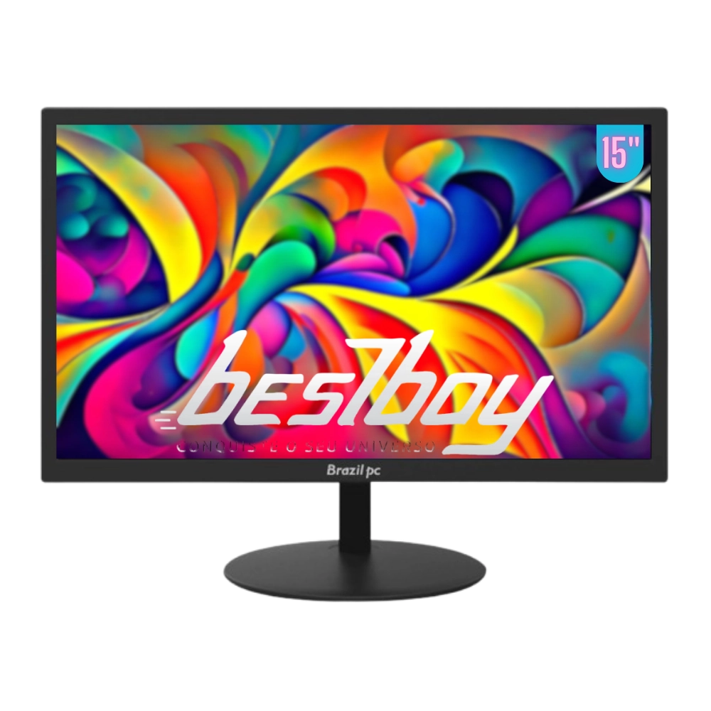 Computador Office Completo Intel Core I5 4GB SSD 128 Gb Monitor 15" Windows 10 Trial - BestBoy