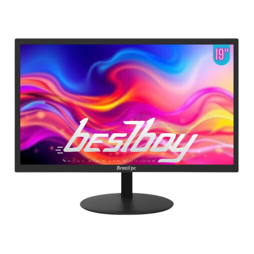 Computador Office Completo Intel Core I5 8gb Ssd 480Gb Monitor 19" Windows 10 Trial - BestBoy