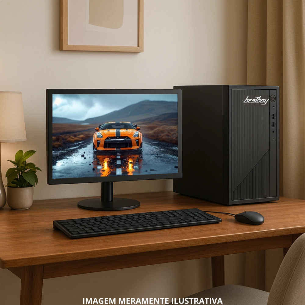 Computador Office Intel Core I5 16gb Ssd 480gb Monitor 19 Windows 10 Trial - BestBoy