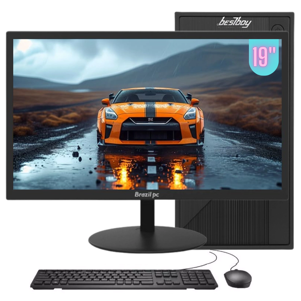 Computador Office Intel Core I5 16gb Ssd 480gb Monitor 19 Windows 10 Trial - BestBoy